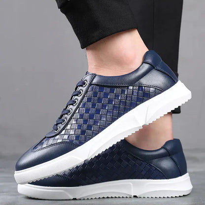 Bordeaux Woven Sneakers